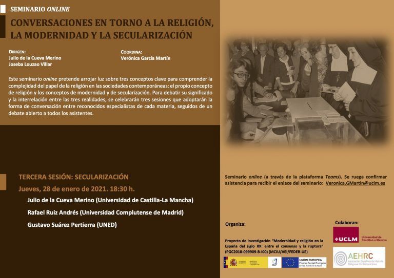 CONVERSACIONES EN TORNO A LA RELIGIÓN, LA MODERNIDAD Y LA SECULARIZACIÓN
