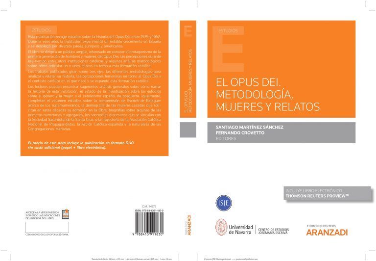 Nueva publicación: “El Opus Dei. Metodologías, mujeres y relatos”