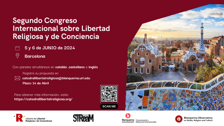 Call for papers – Segundo Congreso Internacional sobre Libertad Religiosa y Conciencia
